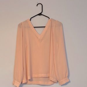 Light pink blouse